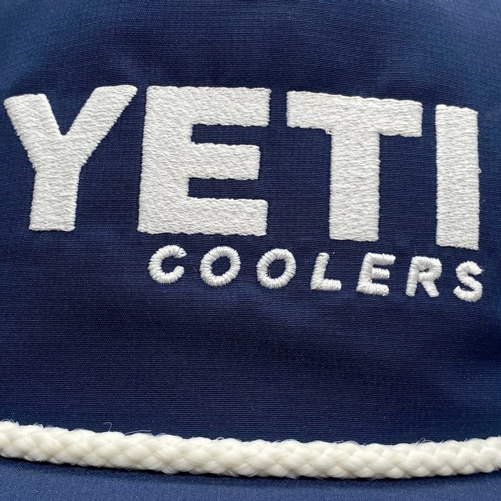 Yeti Hat Blue White Unisex Baseball Casual Womens Mens Adjustable Cap One Size - Picture 2 of 10